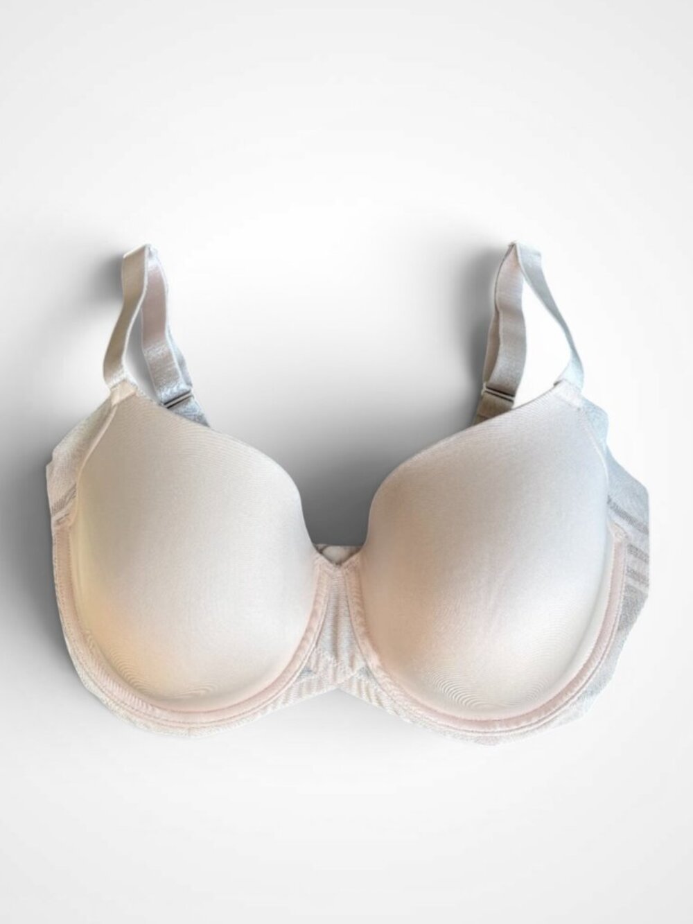 Paramour by Felina Bra 36DDD Light Nude Side Smoothing T-Shirt Bra